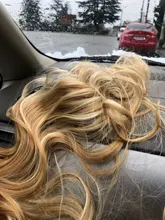 Leeons-extensiones de cabello con Clip 6H/613 #, conjunto de 6 unidades, 16 pinzas, cabeza completa, 55Cm, postizos de fibra sintética recta