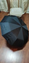 Large Parasol Umbrellas Rain Women Strong Double-Layer Windproof Male 3-Fold Business
