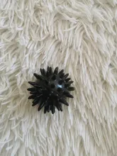 Bola de masaje de cuerpo completo para hacer ejercicio, Bola de estrés duro de 6cm para Fitness, ejercicio deportivo, erizo, agarre entrenamiento sensorial