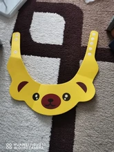 Gorro de champú para bebé, gorro con visera de baño para niños, protector ajustable, impermeable, protección para ojos