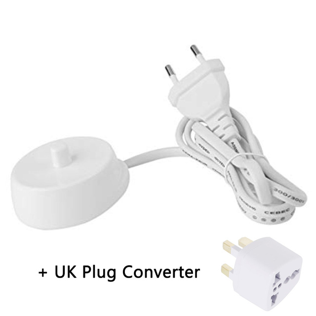 Electric Toothbrush Charger Model 3757 Suitable For Braun Oral-b D17 OC18 Toothbrush Charging Cradle EU Plug US Plug