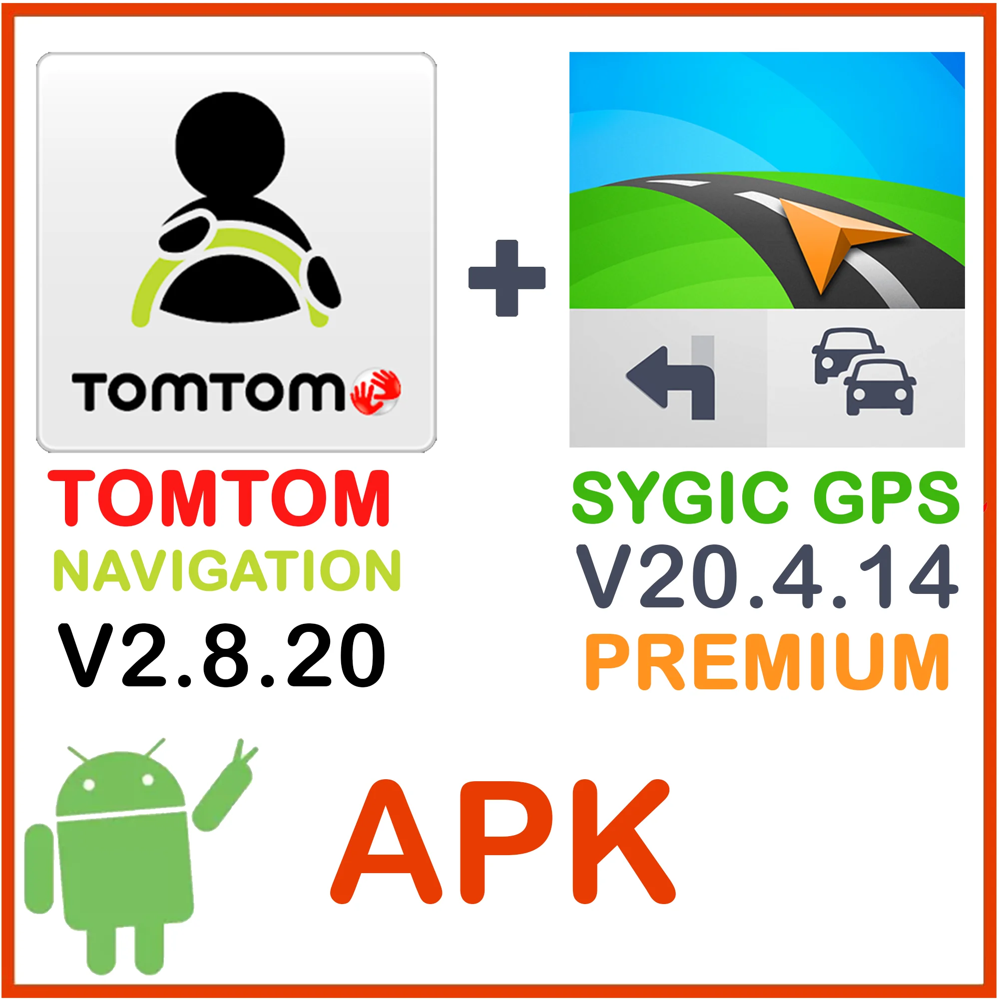 Sistema de navegación GPS y mapas sin conexión, TomTom, Nds para Android