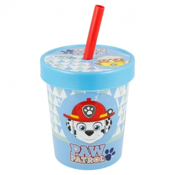 

DAILY USE ICE CREAM TUB STRAW TUMBLER 560 ML | PAW PATROL