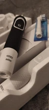 Oral B Vitality D100 CrossAction, Cepillos de dientes Eléctricos Recargables Blanco/Negro, limpieza 2D, cabezal oscila y rota