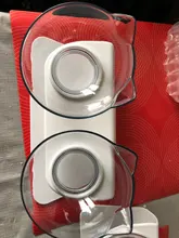 Cuenco de alimentación antideslizante para mascotas, plato con soporte para agua y productos de comida de los animales, ideal para uso de perros y gatos del hogar