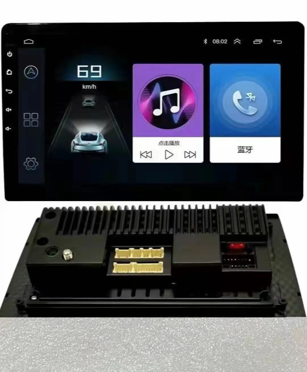

Radio Multimedia con GPS para coche carro, radio con reproductor de vídeo, Android 11, 2 Din, Universal, 9 pulgadas, estéreo