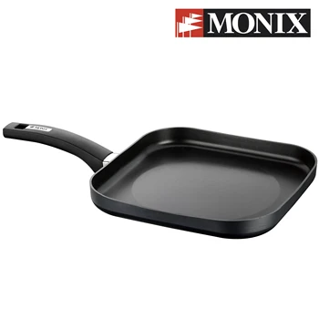 

Monix resistor Plus-Grill pan Grill 28x28 cm non-stick aluminum Teflon®Class. Kitchen gas hob induction