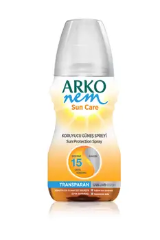 

Arko Nem Sun Care Transparent Spray Spf 15 150 ml | Cream | Quality Brand |