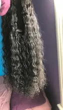 Cranberry-peluca con cierre de encaje 4x4 para mujer, cabello Remy brasileño de ondas profundas, pelucas de cabello humano con encaje frontal 13x4, línea de cabello prearrancado