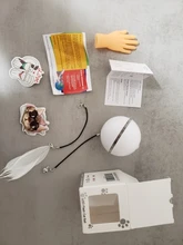 Automatic Smart Cat Toys Ball Interactive Catnip USB Rechargeable Self Rotating Colorful