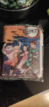 Wallet Short Purse Anime Slayer:kimetsu Demon Kamado No-Yaiba Synthetic Tanjirou/nezuko