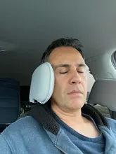 Headrest Neck-Pillow Memory-Foam-Pad Cervical-Spine Side-Head-Support Car-Seat Comfort