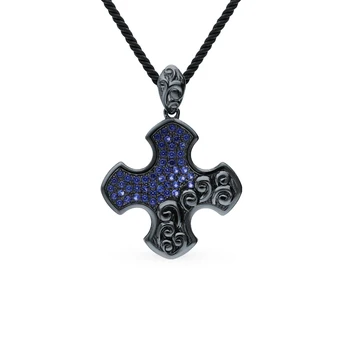 

Silver Pendant with cubic zirconia sunlight sample 925