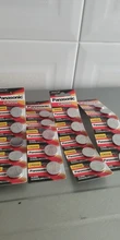 Batería de litio Original Panasonic cr2032 cr 2032 3V de 10 Uds para el ordenador del reloj batería de pila de botón de la calculadora del Control remoto