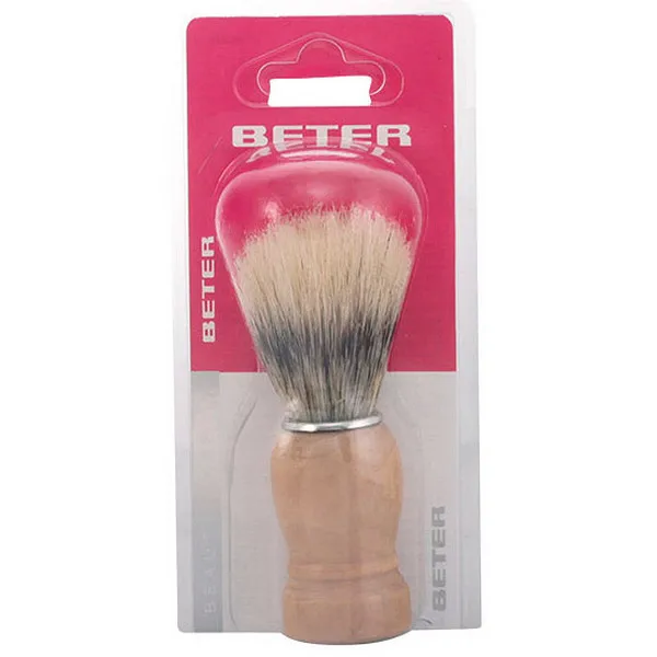 Щетка для бритья с деревянной ручкой Beter