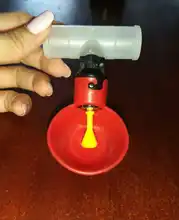 Automatic Quail Drinker Chicken-Waterer-Bowl Nipple-Farm Straight-Pipe Poultry-Drinking-Water-System