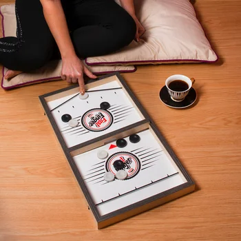 

2020 NEW GAME Fast Sling Puck Game Paced SlingPuck Winner Board Games Toys Juego Adult Child