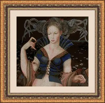 

CROSS STITCH KIT PANDATHREAD MODERN AND SURREAL 33200