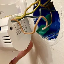 NEO COOLCAM NAS-SC01Z z-wave Más de Interruptor de Pared Light 2CH Gang Inalámbrico de Control Remoto Inteligente Domótica Z Interruptor de la luz