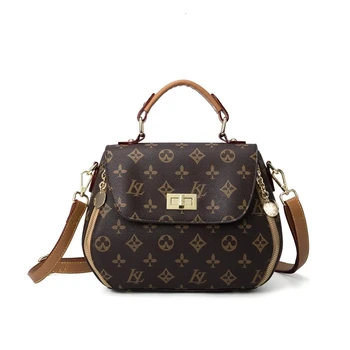 

Designer Luxury Printed Pattern Crossbody Bags for Women's Genuine Leather Bag Trendy All-match Messenger Bags Shoulder Handbag