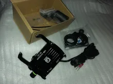 Phone-Holder Moto-Handlebar Bicycle Usb-Power-Charger Aluminum-Alloy Phone-Navigation-Fixed-Bracket