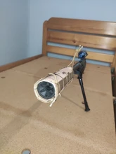 MAGORUI-funda protectora de nailon para caza, supresor de Mirage, cubierta térmica, silenciador, accesorios tácticos de tiro, 8,66 , 22cm