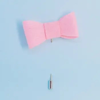 

Brooch on lapel butterfly 51496 (pink, needle, wool)