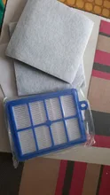 Filtro de polvo Hepa H12 H13 + 2 uds, filtro de algodón lavable para Motor Philips Electrolux AEG, piezas de recambio de aspiradora, 1 Uds.