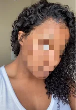 Peluca de cabello humano rizado de 13x4 para mujer, Frontal de encaje postizo, pelo negro brasileño predespuntado con Baay, Remy 150%
