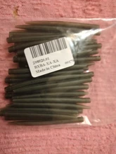 Manga de gancho de pesca punta de goma tubo posicionador Terminal pesca funda antienredo giratorios conectar accesorios de pesca de carpa