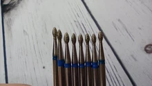 Juego de cortadoras de fresado de piedra de diamante, taladro eléctrico para manicura, brocas de limpieza de cutículas, accesorios de rebaba, equipo de arte de uñas, 10 Uds.