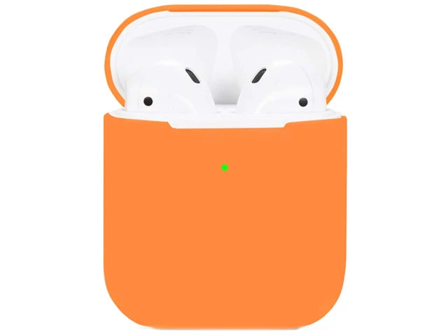 Yotrix funda protectora para Apple AirPods, naranja, Silicona|Accesorios de  auriculares| - AliExpress
