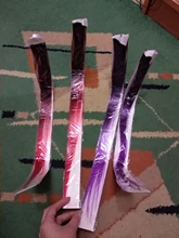 AliLeader-extensiones de cabello de una pieza con Clip, 57 colores, pelo sintético, degradado, rosa, rojo y azul, con Clip