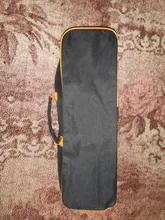 Estuche de almacenamiento organizador, bolsa de herramientas para aspiradora, accesorio portátil resistente al desgaste, duradero, con cierre de cremallera, práctico, negro