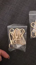Gatillo giratorio de Metal, 5 uds., 4 tamaños, broche de langosta, gancho a presión, llavero con anilla, cordón de Paracord, artesanía, mochila para exteriores, piezas para mochilas