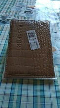 Cuero de la PU de patrón de cocodrilo pasaporte viaje cartera funda para pasaportes titular de la tarjeta de identificación Unisex de crédito caso porte carta