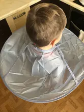 Capa de barbero familiar, capa para salón de belleza, cubierta de corte de pelo, herramienta de corte de pelo, paraguas