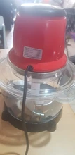 Trituradora potente de carne, especias, ajo, verdura, picadora, máquina picadora automática eléctrica, procesador de alimentos
