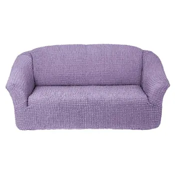 

Cover for triple sofa without ruffles, lilac