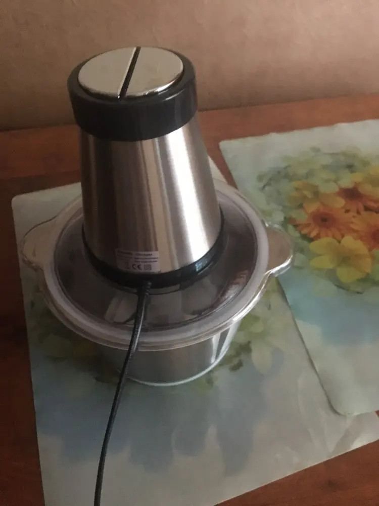 Electric Meat Chopper Grinder photo review