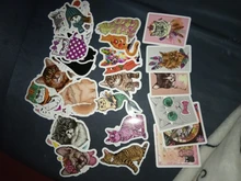 Laptop Stickers Pack Cool Graffiti Animal Travel Cartoon Bike Suitcase Punk DIY Camping