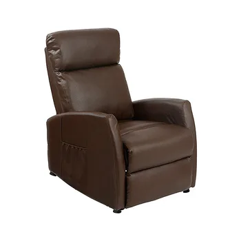 

Brown Massaging Push Back Recliner Cecotec 6182