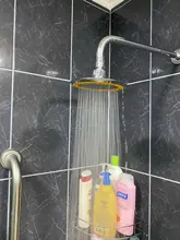 Cabezal de ducha con ahorro de agua, ducha de mano grande de 6 pulgadas, ducha de lluvia de baño de alta presión, cabezal de ducha de SPA