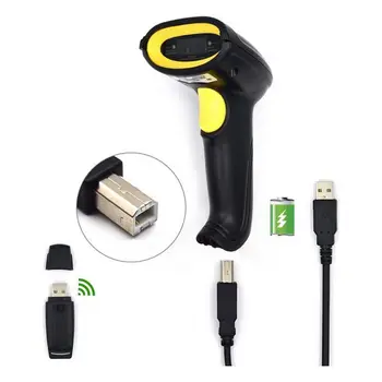 

Barcode Reader with Support Ewent EW3430 LED USB Black