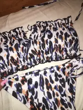 Bandeau Swimsuit Bikini-Set Beachwear Pleated Mini Thong Female Women 