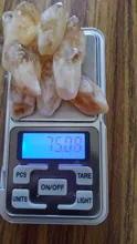 Cristal Natural de citrino Point, cristales de cuarzo crudo Natural, Mineral de roca espécimen, adornos de piedra curativa de energía, decoración del hogar