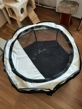 Tienda portátil porta mascotas plegable, Corralito, transpirable, de fácil operación, cerca octagonal, cama perrera extraíble para cachorro para gatos