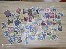 Calcomanías de juego para niños, calcomanías de juego para portátil, bricolaje, guitarra, equipaje, tabla de Skate de nevera, coche, pegatina de Graffiti impermeable, juguetes para niños, 10/30/50 Uds.