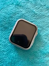 Protector de pantalla completa para Apple watch, carcasa rígida mate para Apple watch 6/SE/5/4/3/360, película de vidrio templado para iwatch 2/1