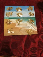 Hooks-Hangers Mirror Frame Oil-Painting Hanging-Picture 100-Screws Triangle D-Ring Golden